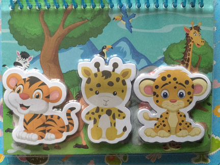 Блокнот фигурный и веселые наклейки