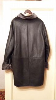 Новая мужская натуральная дубленка