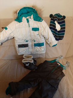 Зимний костюм/комбинезон+сапожки demar+шлем