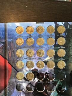 10 рублей 2010-2018 коллекция 57 штук. Универсиада