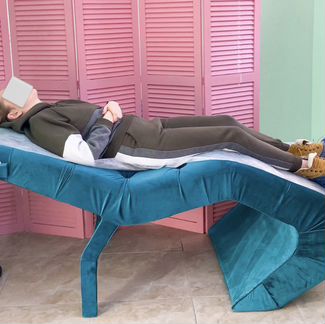 Кушетка для наращивания ресниц