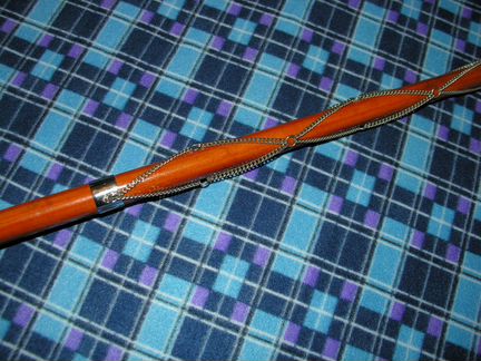 Настоящий тамбурмажорский жезл (тамбурмажор)