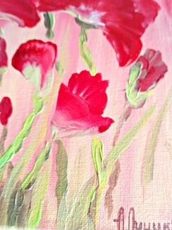 Картина цветы маки