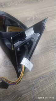 Mercedes w205 зеркало левое серое