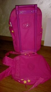 Рюкзак детский и чемодан детский для девочки