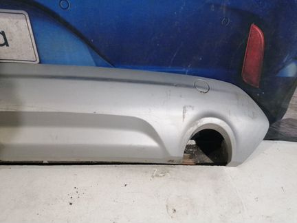 Ford Kuga 2 2012-2019 юбка бампера задняя