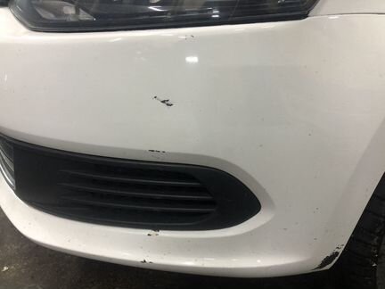 Бампер передний на фольсфаген поло