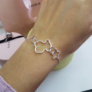 Браслет Tous Silueta серебро