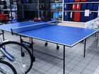 Теннисный стол Оlуmрic зeлeный/синий c ceткoй