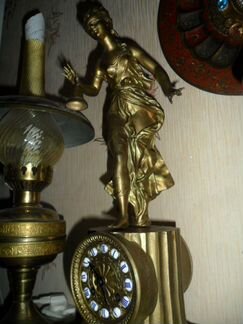 Часы каминные старинные с боем