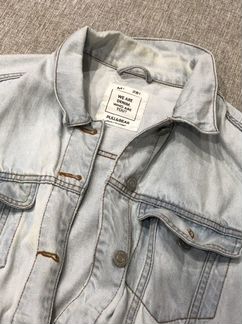 Джинсовая куртка pull bear