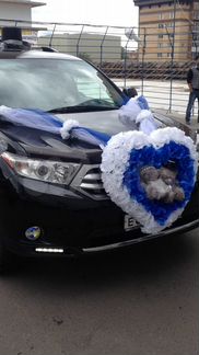 Украшения на свадебную машину