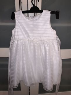 Платье белое, 86 размер