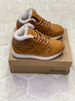 Ботинки reebok classic с мехом