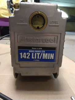 Вакуумный насос 2хступенчатый 142 л/мин Mastercool