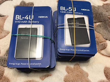 Аккумулятор Nokia BL-5J, BL-4U