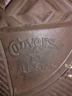 Кеды конверсы родные