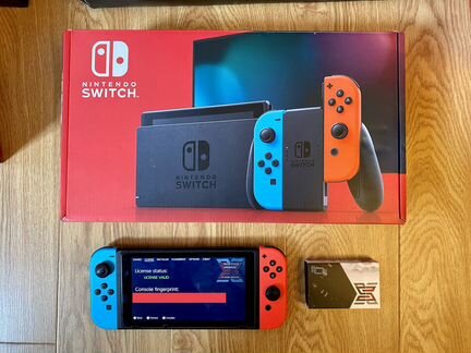 Nintendo Switch прошитая 160GB SX Core 2 ревизия