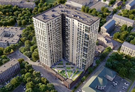 2-к квартира, 65.9 м², 5/24 эт.