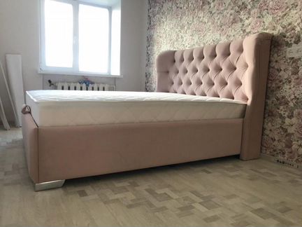 Кровать, с подъемным механизмом и ортопедическим о