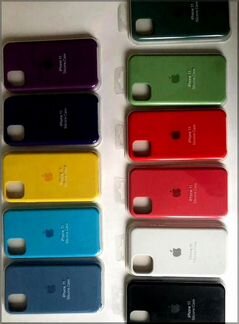 Чехлы Silicone case на iPhone Xr/11/Xs/7/8+