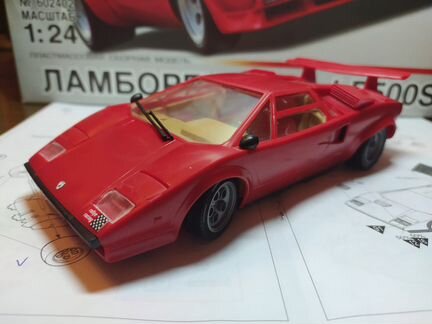 Ламборджини LP500S 1/24 (моделист, сборная модель)