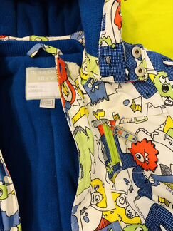 Детский зимний комбинезон chicco (6mes) 62cm