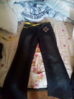 Новые теплые зимние джинсы