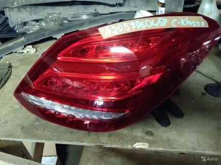 Фонарь правый Mercedes C w205 A2059060457 ast