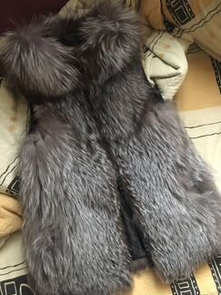 Жилет женский меховой