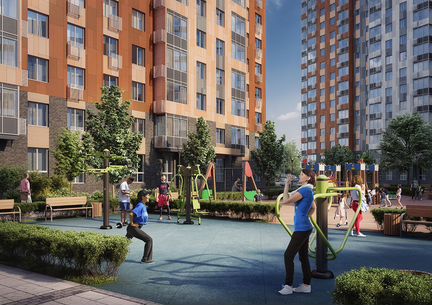 2-к квартира, 51.3 м², 4/17 эт.