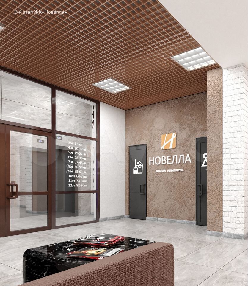 2-к квартира, 32 м², 7/17 эт.