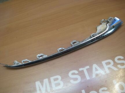 Хром бампера переднего Mercedes W222 Мерседес в222