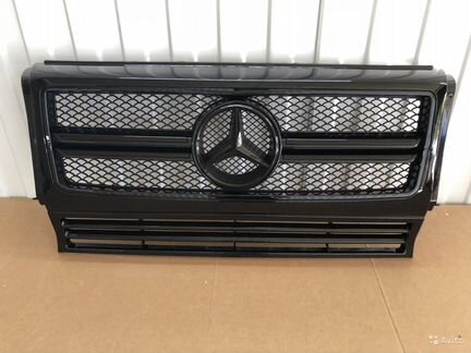Решетка 63 амг черная Мерседес Гелендваген