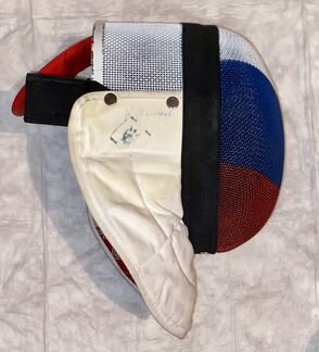 Маска шпага FIE 1600N с флагом РФ (новое крепление