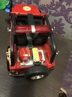 Масштабная модель Внедорожник Jeep Wrangler Rubico