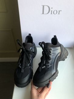 Новые кроссовки christian dior орргинал черные