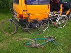 Велосипед СССР мвз и разные запчасти