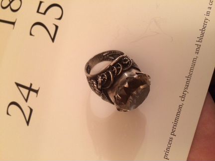 Серебряный перстень