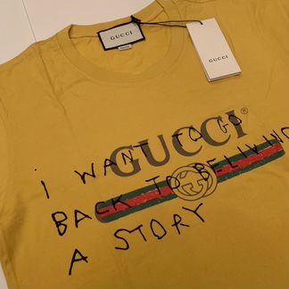 Футболка с лого Gucci Coco Captain размер М