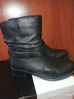 Ботинки кожаные