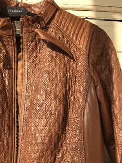 Куртка кожаная женская