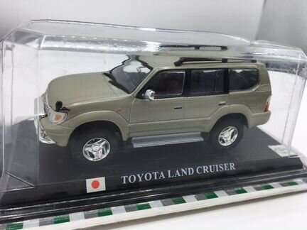 Модель Toyota Land cruiser, del prado, 1:43