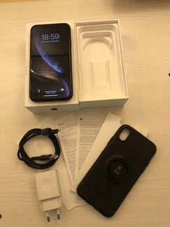 Айфон Xr черный 64 гб всему 4 месяца