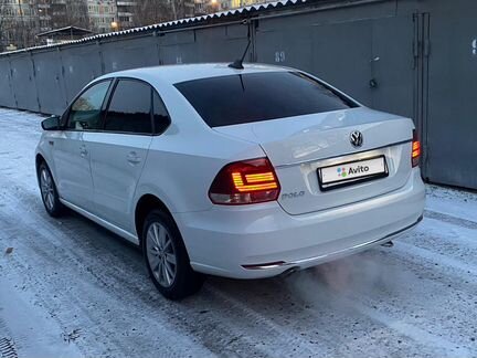 Volkswagen Polo 1.6 AT, 2018, 37 000 км
