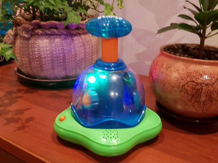 Юла со звуком и музыкой