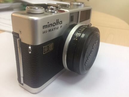 Фотокамера Minolta Hi-Matic F, б/у