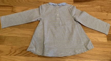 Трикотажная кофточка в полоску для девочки 18 мес