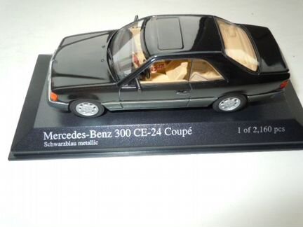 Mercedes -Benz 300 CE -24 coupe minichamps 143