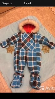 Зимний комбинезон на мальчика